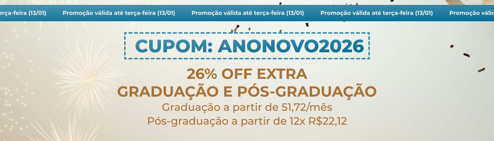 Banner Ano Novo - Faculdade 07/01